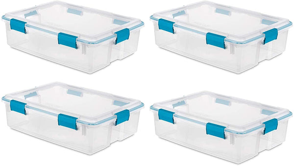 Wholesale Sterlite Clear Gasket Box- 37 Qt