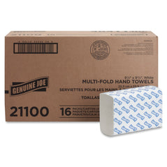 GENUINE JOE 21100 MULTIFOLD TOWELS 250ct 16PK