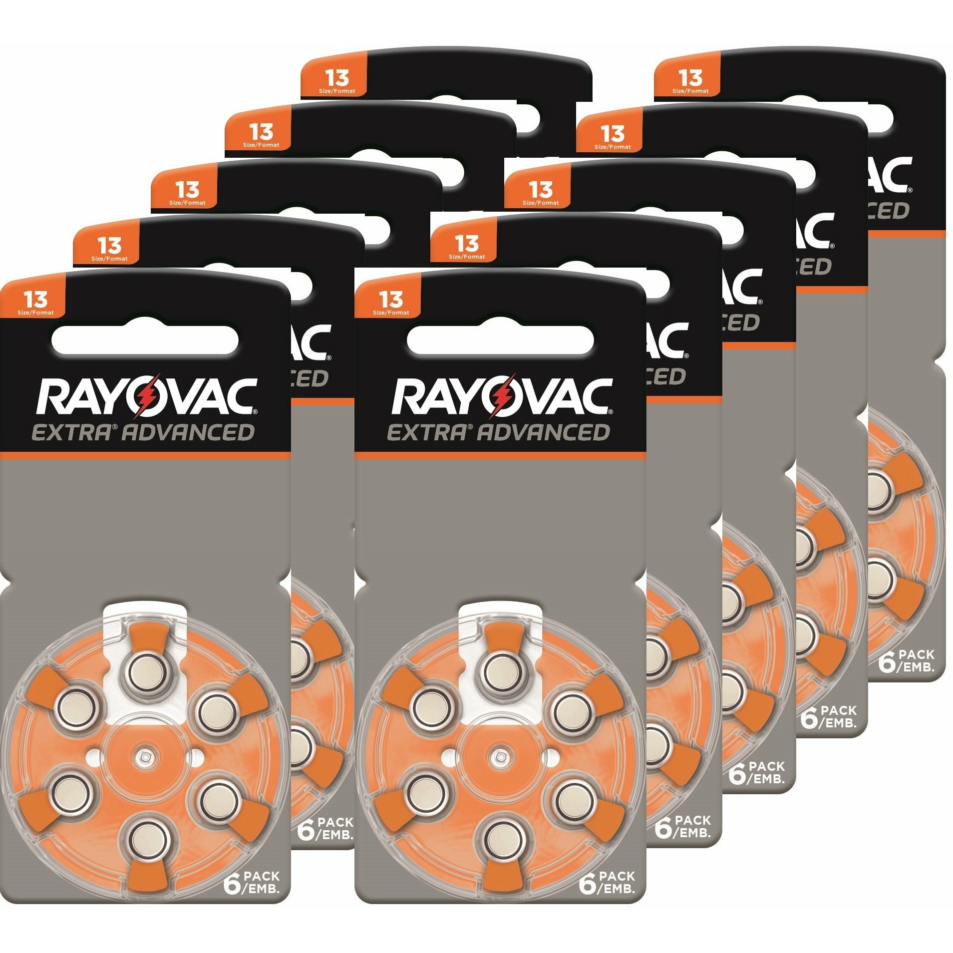 Size 312 Hearing Aid Batteries - Rayovac