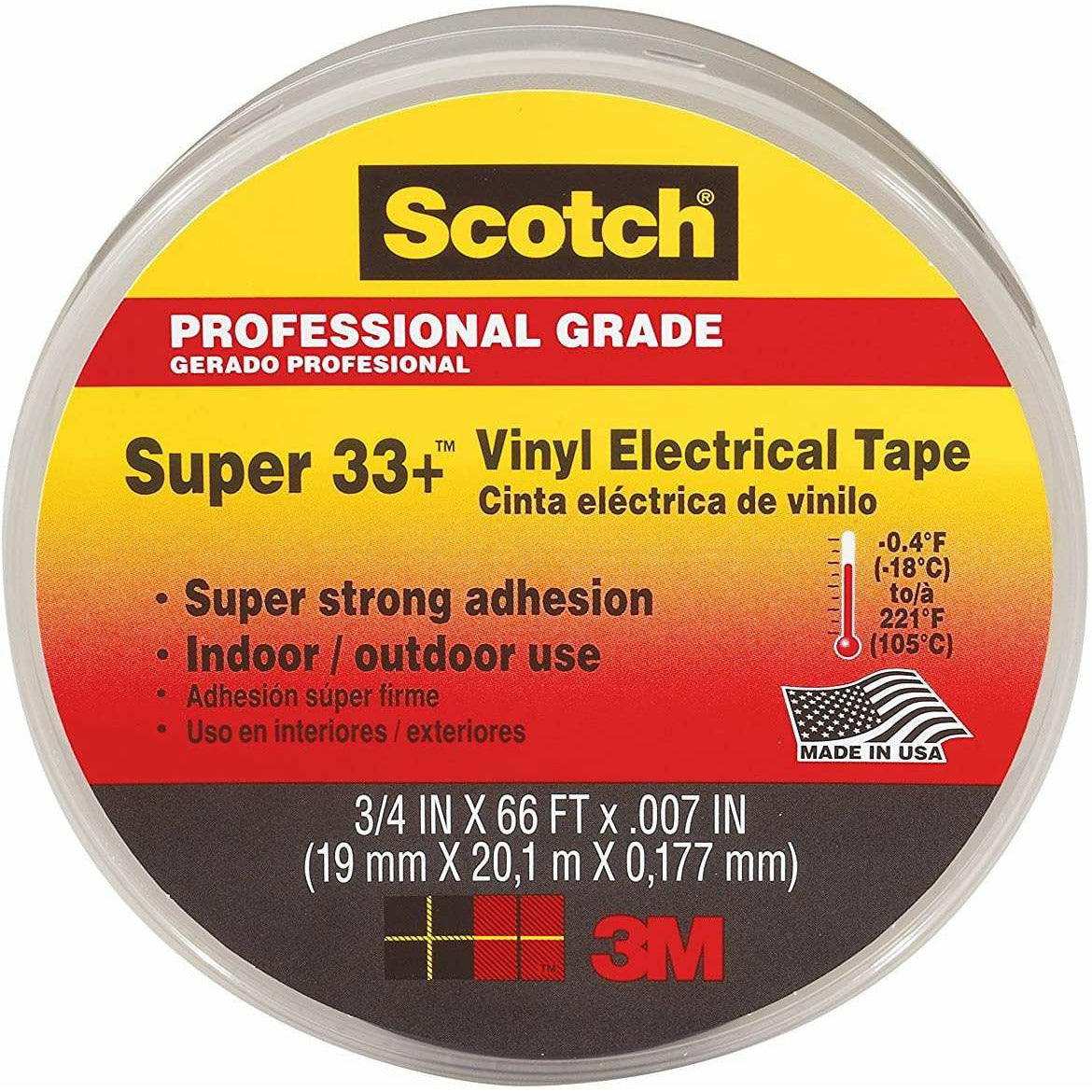 Uitstekend Onrustig De databank 3M Scotch - Super 33+ Vinyl Electrical Tape (6 Pack)– Wholesale Home