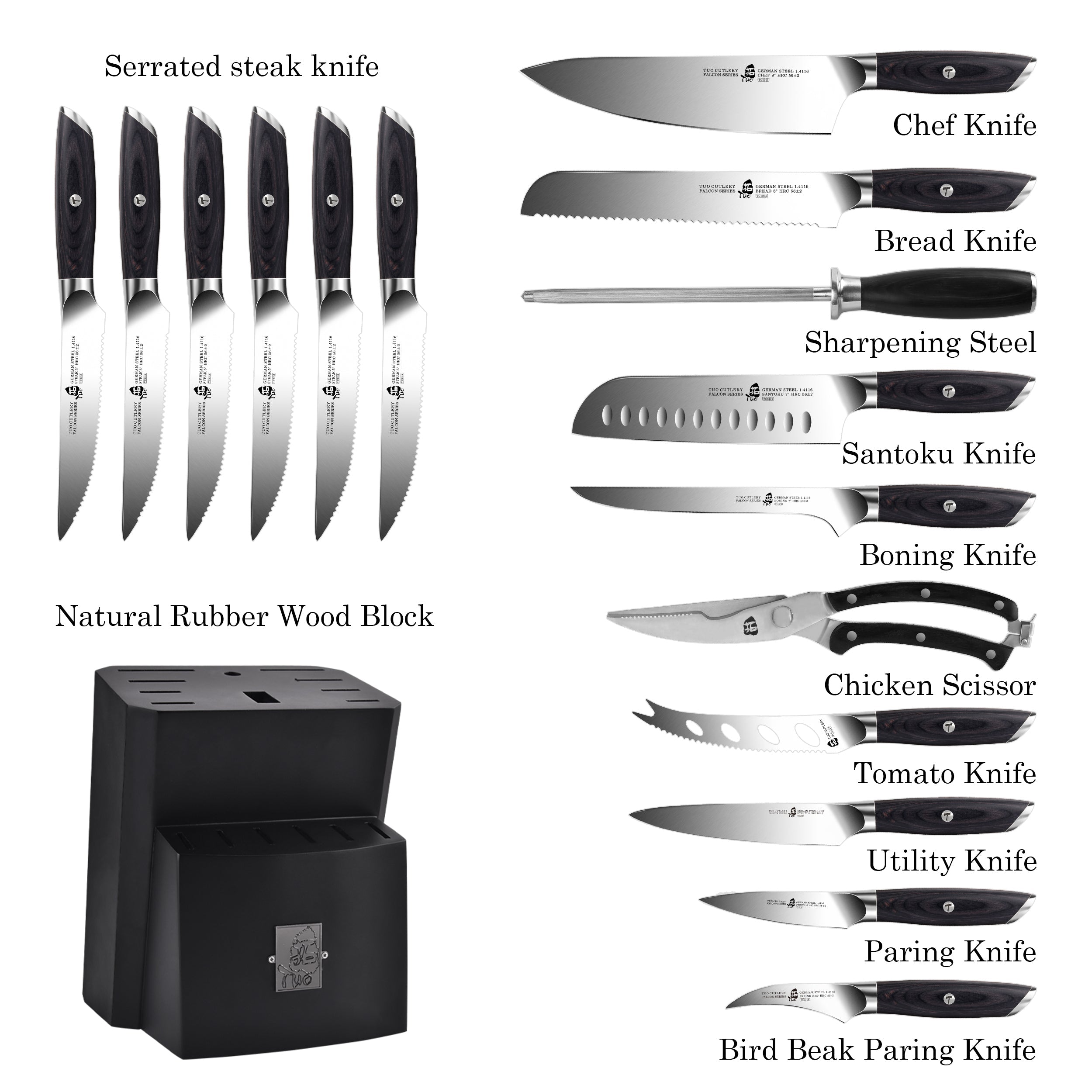 Kitchen Knives & Cutlery