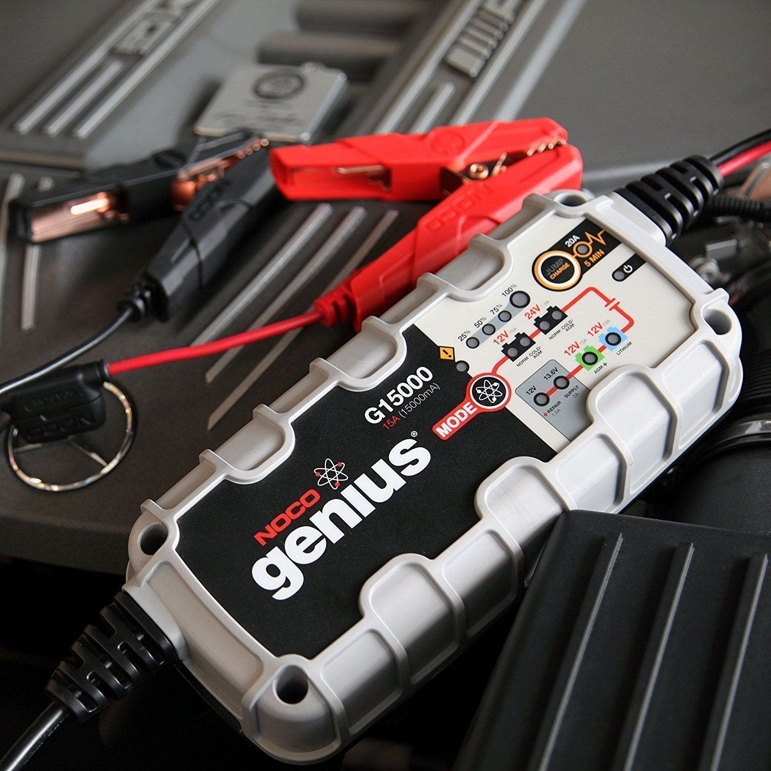 NOCO Genius G15000 12V/24V 15A Pro Series UltraSafe Smart Battery Char–  Wholesale Home