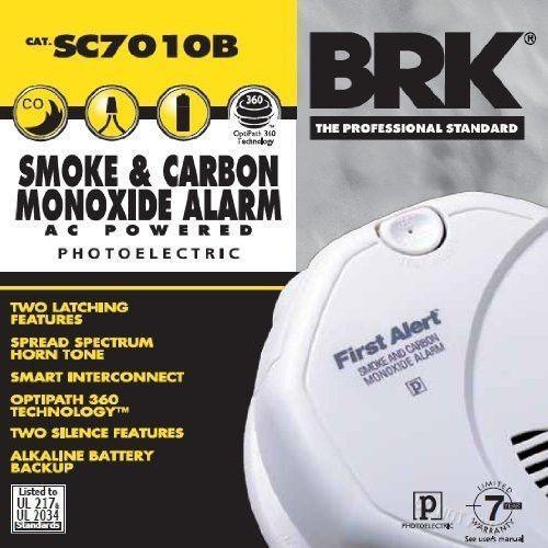 First Alert Brk Hardwired Ionization Sensor Smoke Detector