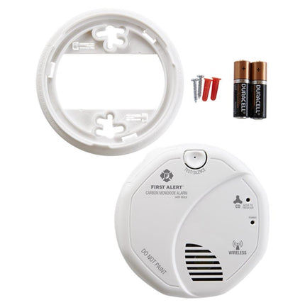 BRK First Alert - CO511B Wireless Interconnect Battery Carbon Monoxide ...